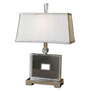  Nickeled Body Table Lamp Furniture & Decor