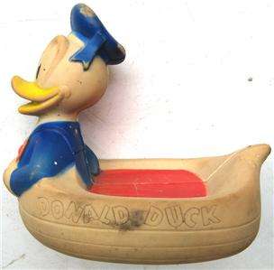 Donald Duck Floating Soap Holder, Sun Rubber  