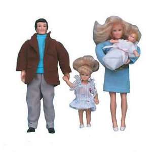  Dollhouse Miniature Modern Dollhouse Family Toys & Games