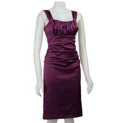   Chin for Maggy Boutique Womens Purple Satin Dress  