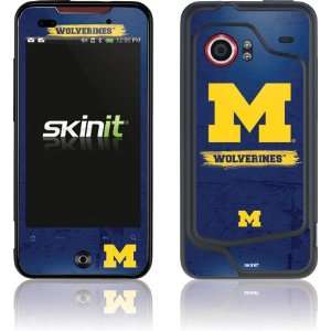  University of Michigan Distressed Logo skin for HTC Droid 