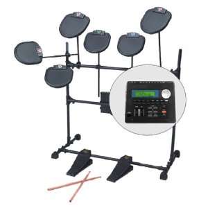   Digital DrumXtreme DX MIDI PRO Digital Drum Kit Musical Instruments