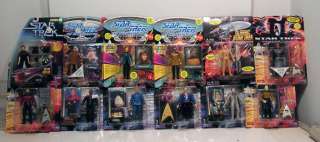 Star TrekNG/Classic Playmates Action Figure Lot of 12  