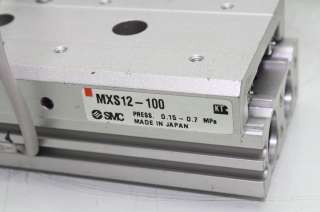 SMC Slide Table MXS12 100 Actuator Pneumatic Linear MXQ Guided MXS 