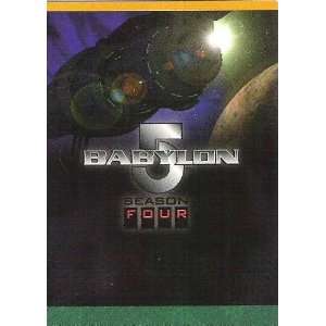  Babylon 5 Season Four Trading Card Set (81 Cards 