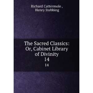   Library of Divinity. 14 Henry Stebbing Richard Cattermole  Books