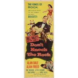 Dont Knock The Rock Movie Poster (14 x 36 Inches   36cm x 92cm) (1956 