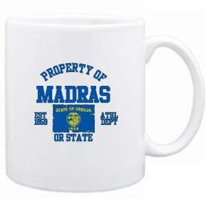   Property Of Madras / Athl Dept  Oregon Mug Usa City