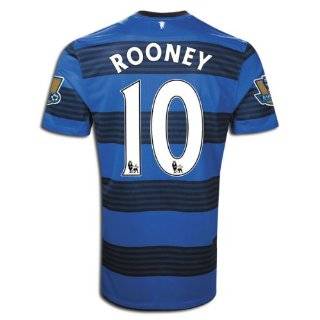   #10 ROONEY Manchester United Away 2011 12 Soccer Jersey (US Size S