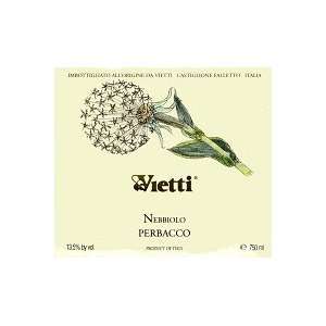    Vietti Langhe Nebbiolo Perbacco 2009 750ML Grocery & Gourmet Food