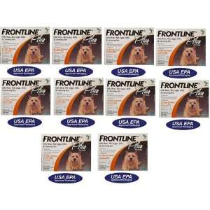  FRONTLINE PLUS for Dogs Flea & Tick 0 22 lbs Orange 3 