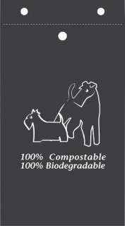 50 Biodegradable Dog Poop / Pet Waste Bags ECO BioBag  