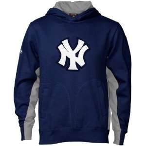   New York Yankees Navy Blue Youth Cooperstown The V Hoody Sweatshirt