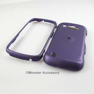 The Samsung Omnia 2 i920 Purple Rubberized Hard Cover Case provides 