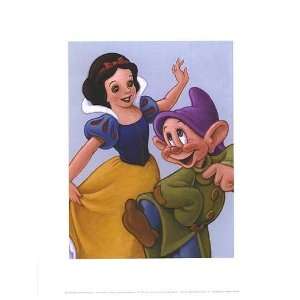  Snow White and the Seven Dwarfs Movie Poster, 11 x 14 