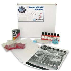   Mystery of Lyle and Louise Lab Investigation Kit   Blood Spatter Kit
