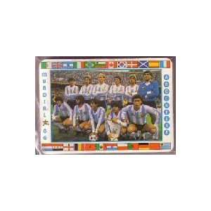  1986 World Cup Teams Soccer Card Set