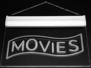 j293 b Movies Home Theater Night Lure Neon Light Signs  