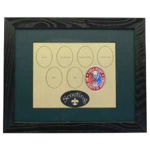 Frame for Display of Boy Scout Rank Advancement (Authentic Scouting 