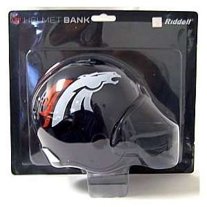  Denver Broncos Football Helmet Coin Bank Sports 