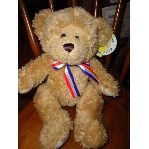  Build A Bear Workshop 16 in. Curly Teddy Plush Stuffed Animal 