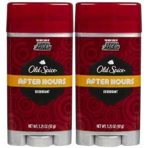 Old Spice Red Zone Deodorant After Hours 3.25 oz, 2 ct (Quantity of 2)