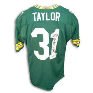   Bay Packers Green Throwback Jersey Inscribed HOF 76 