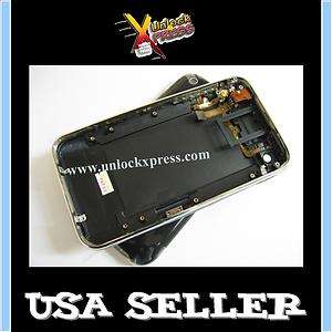   Housing with Bezel + Small Parts Black Compatible for iPhone 3GS 16gb