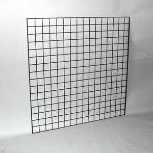 Grid Wall Panel 4x4 Black 3ct  