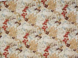 Earth Tones Floral 5th Avenue Drapery Home Dec BTY  