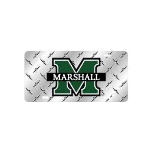   Plate   LASER COLOR FROST MARSHALL M LOGO+DIAMOND
