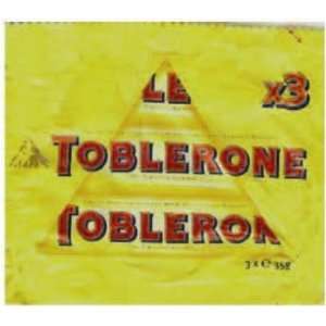Toblerone Swiss Milk Chocolate with Honey 3x35gr (10 pieces)  