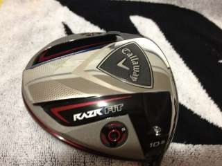 2012 Callaway Razr Fit Tour Driver 10.5 Head Only With Shaft Sleeve 