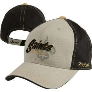  New Orleans Saints Youth Grey Front Panel Structured Adjustable Hat 
