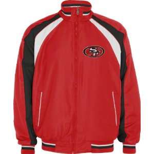 San Francisco 49ers Full Zip Reversible Polyester Jacket  