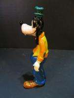 Vintage GOOFY Walt Disney Productions Figurine Statue Painted  
