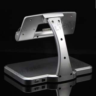   Desktop Charging Stand Holder Docking Station for iPad iPad 2 Silver