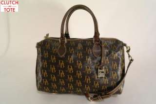 NEW Dooney Bourke Classic Brown Satchel Handbag  