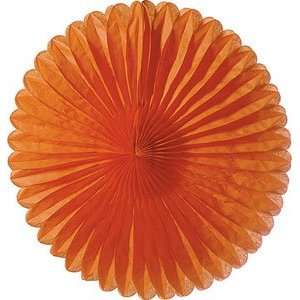  Mango Orange 14 Inch Honeycomb Paper Flower
