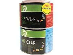 HP DVD R/CD R 16X Disk 100 Pack  