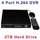4Ch DVR H 264 3G Cell Phone View Standalone Security  