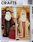 Giant Santa doll greeter pattern 3 ft tall 36 Michelle Hains FF