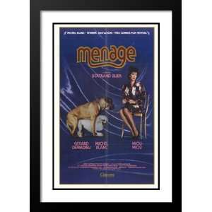   Framed and Double Matted Movie Poster   Style A   1986