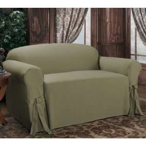  Kent Loveseat Cover in Moss (Box Cushion)