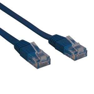  NEW 25 Cat6 Patch S/L Blue Flat (Cables Computer) Office 