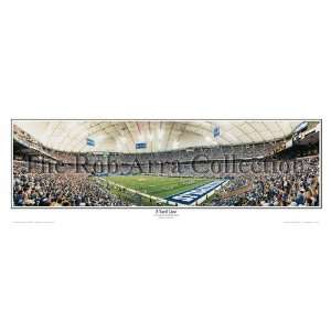 Indianapolis Colts   8 Yard Line Panoramic Standard Framed Photograph 
