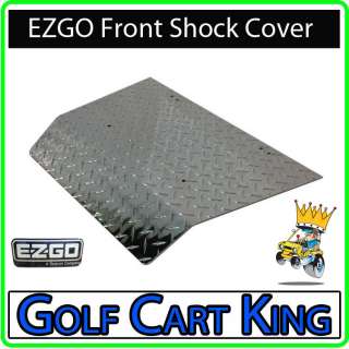 NEW EZGO TXT Golf Cart Diamond Plate Front Shock Cover  