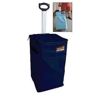   Inc Caddy Concepts Portable Hamper With Wheels NAVY 