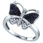   Butterfly Fashion Right Hand Ring (Size 7   Other Sizes Available