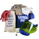 National Safety Apperal Arc Flash Kit Level 2 with Khaki Flame 
